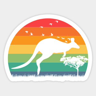 Kangaroo Sticker